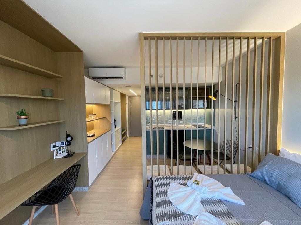 Suite Luxuosa Com Cozinha Blend Smart 1356 Goiânia Extérieur photo